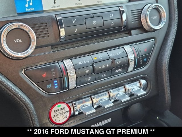2016 Ford Mustang GT Premium