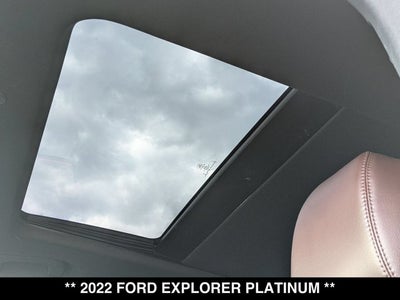 2022 Ford Explorer Platinum