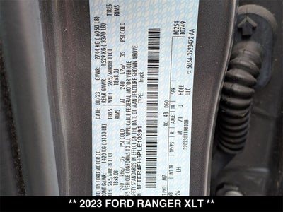 2023 Ford Ranger XLT