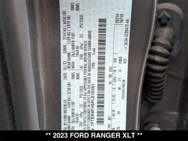 2023 Ford Ranger XLT