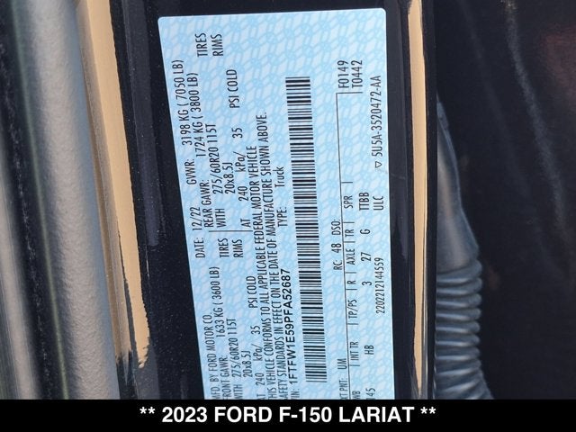 2023 Ford F-150 LARIAT