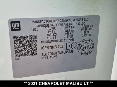 2021 Chevrolet Malibu LT