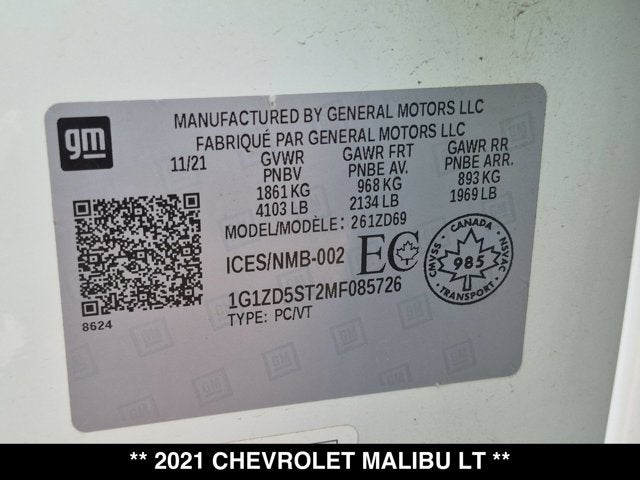 2021 Chevrolet Malibu LT