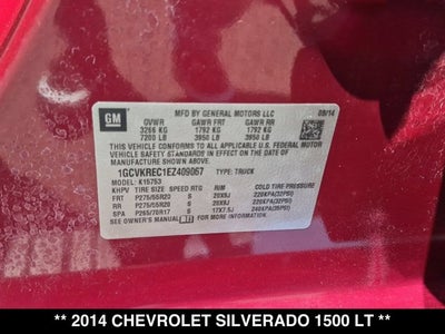 2014 Chevrolet Silverado 1500 LT