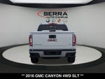 2016 GMC Canyon 4WD SLT