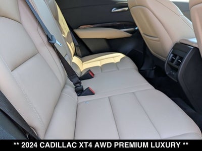 2024 Cadillac XT4 AWD Premium Luxury