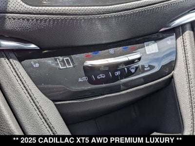 2025 Cadillac XT5 AWD Premium Luxury