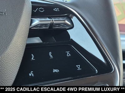 2025 Cadillac Escalade 4WD Premium Luxury