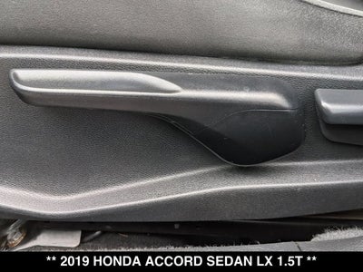 2019 Honda Accord LX 1.5T
