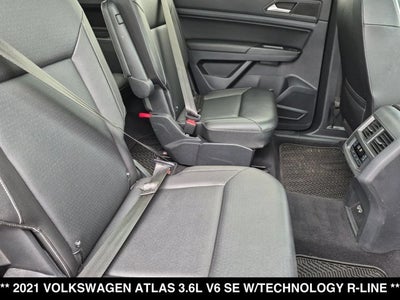 2021 Volkswagen Atlas 3.6L V6 SE w/Technology R-Line