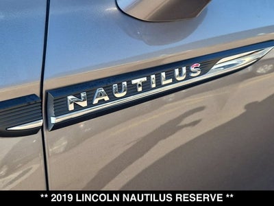 2019 Lincoln Nautilus Reserve