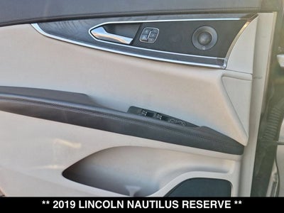 2019 Lincoln Nautilus Reserve