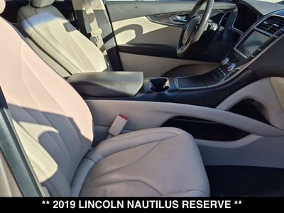 2019 Lincoln Nautilus Reserve