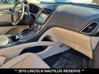 2019 Lincoln Nautilus Reserve