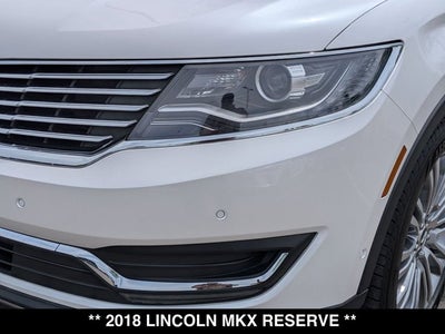 2018 Lincoln MKX Reserve