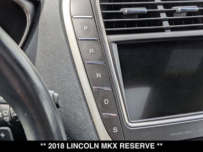 2018 Lincoln MKX Reserve