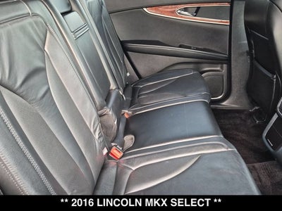 2016 Lincoln MKX Select