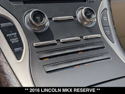2016 Lincoln MKX Reserve