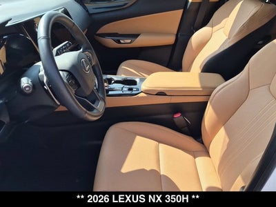2026 Lexus NX 350h NX 350h