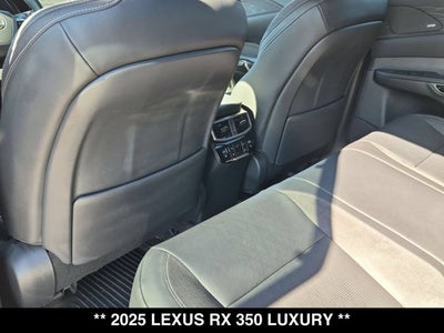 2025 Lexus RX 350 RX 350 Luxury