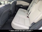 2026 Lexus RX 350 RX 350 Luxury