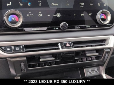 2023 Lexus RX 350 RX 350 Luxury