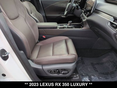 2023 Lexus RX 350 RX 350 Luxury