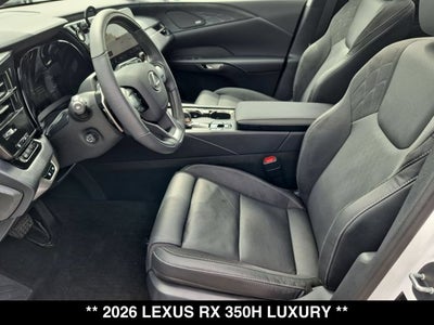 2026 Lexus RX 350h RX 350h Luxury