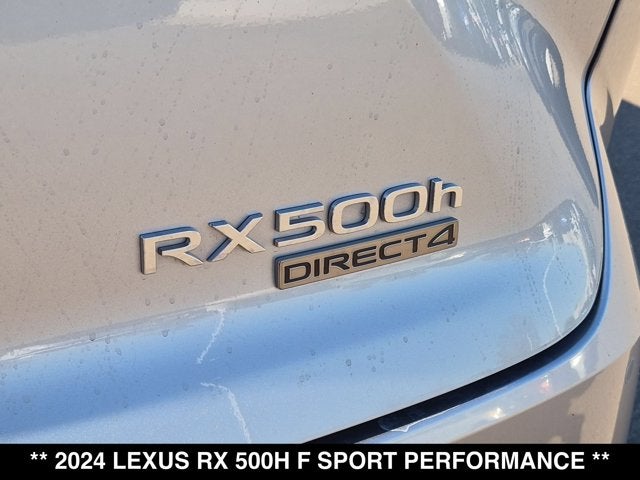 2024 Lexus RX 500h RX 500h F SPORT Performance