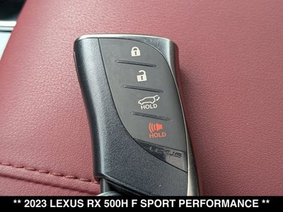 2023 Lexus RX 500h RX 500h F SPORT Performance
