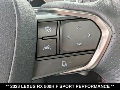 2023 Lexus RX 500h RX 500h F SPORT Performance
