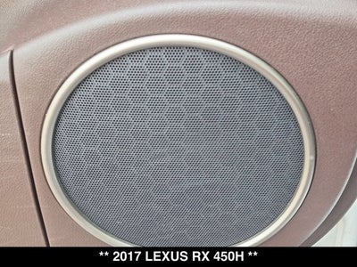 2017 Lexus RX 450h RX 450h