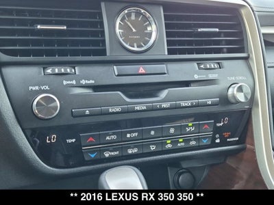 2016 Lexus RX 350 350