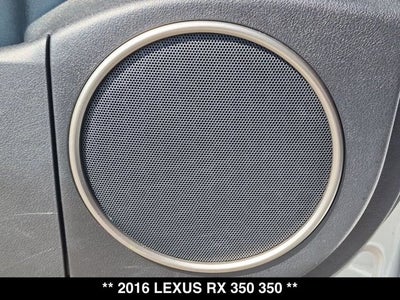 2016 Lexus RX 350 350