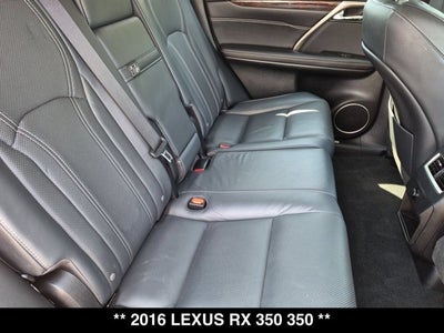 2016 Lexus RX 350 350
