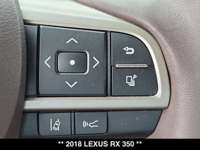 2018 Lexus RX 350 F Sport RX 350