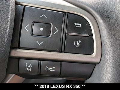 2018 Lexus RX 350 RX 350