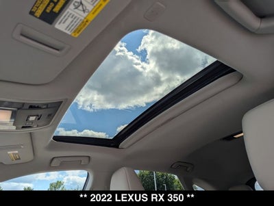2022 Lexus RX 350 RX 350