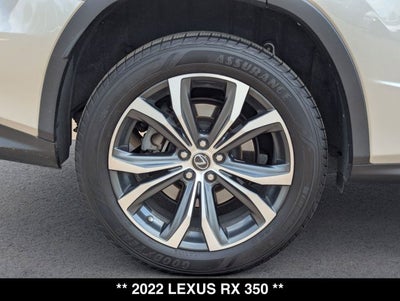 2022 Lexus RX 350 RX 350