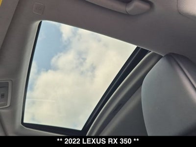 2022 Lexus RX 350 RX 350