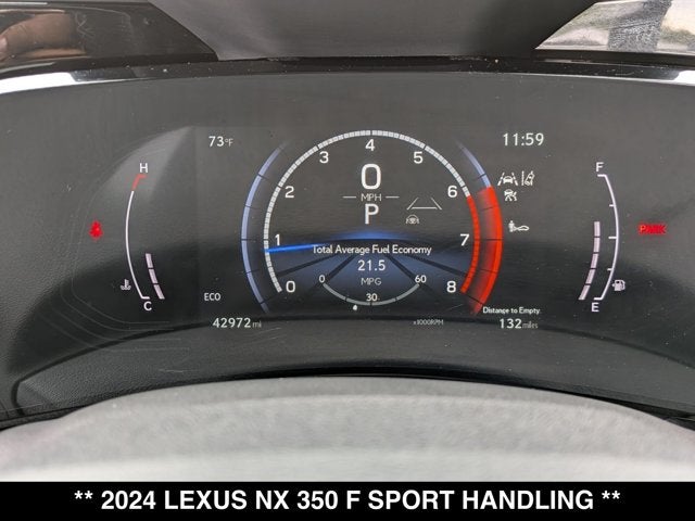 2024 Lexus NX 350 NX 350 F SPORT Handling