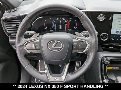 2024 Lexus NX 350 NX 350 F SPORT Handling