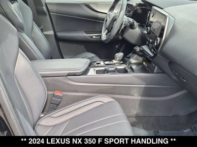 2024 Lexus NX 350 NX 350 F SPORT Handling