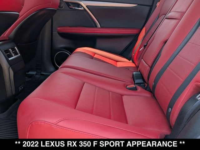 2022 Lexus RX 350 RX 350 F SPORT Appearance