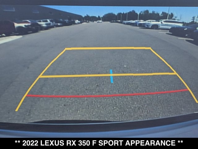 2022 Lexus RX 350 RX 350 F SPORT Appearance