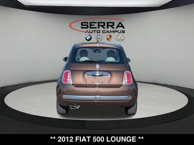 2012 FIAT 500 Lounge
