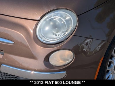 2012 FIAT 500 Lounge