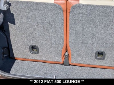 2012 FIAT 500 Lounge