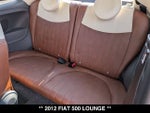 2012 FIAT 500 Lounge