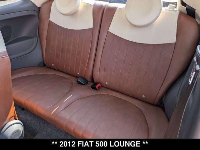 2012 FIAT 500 Lounge